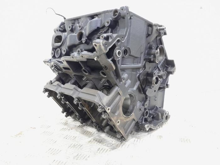Engine crankcase from a Audi SQ5 (8RB) 3.0 TDI V6 24V 2013