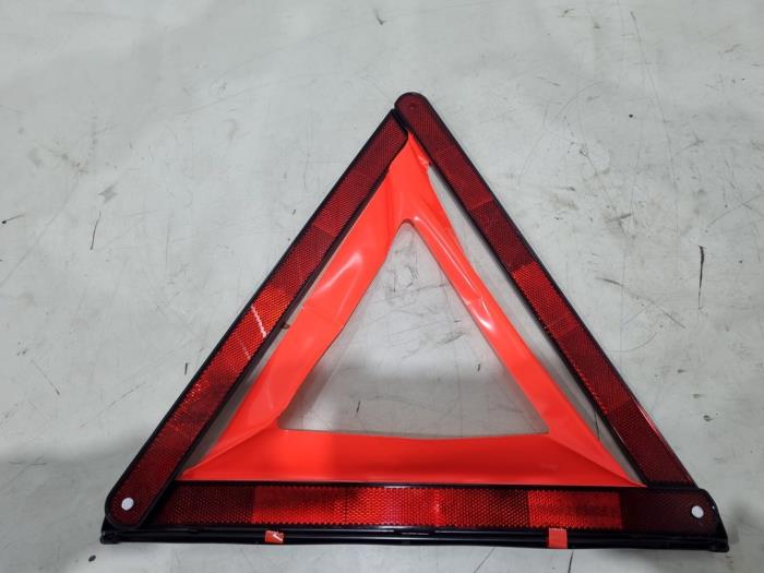 Warning triangle, sign