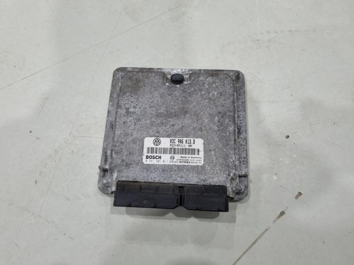 Used Engine management computer Volkswagen Polo IV (9N1/2/3) 1.4 FSI 16V Price € 120,00 Margin scheme offered by GEJO Revisie & Onderdelen BV