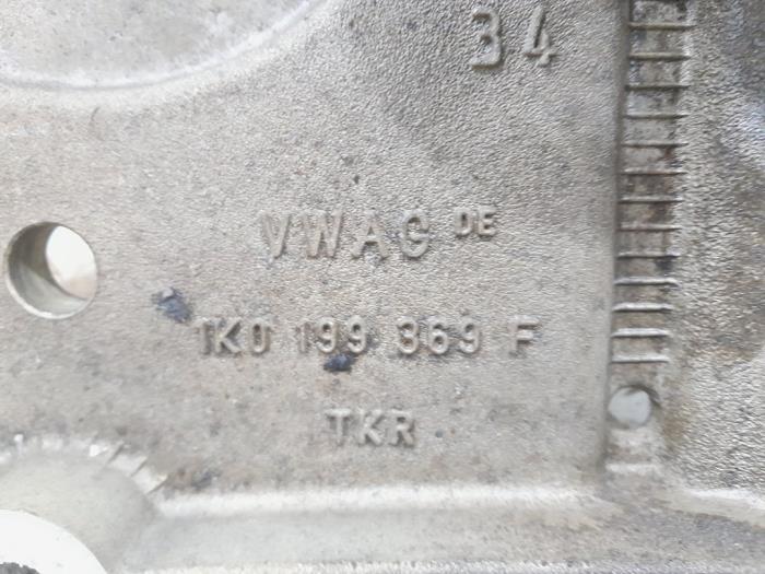 Subframe from a Volkswagen Golf VI (5K1) 1.4 TSI 122 16V 2011