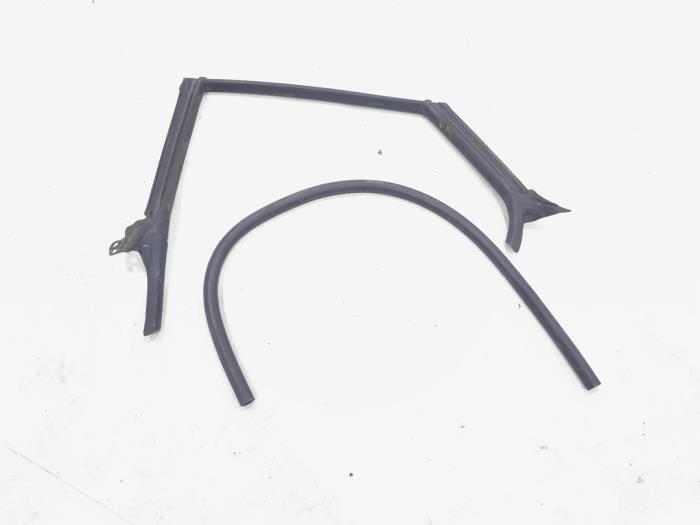 Rubber seal for door window
