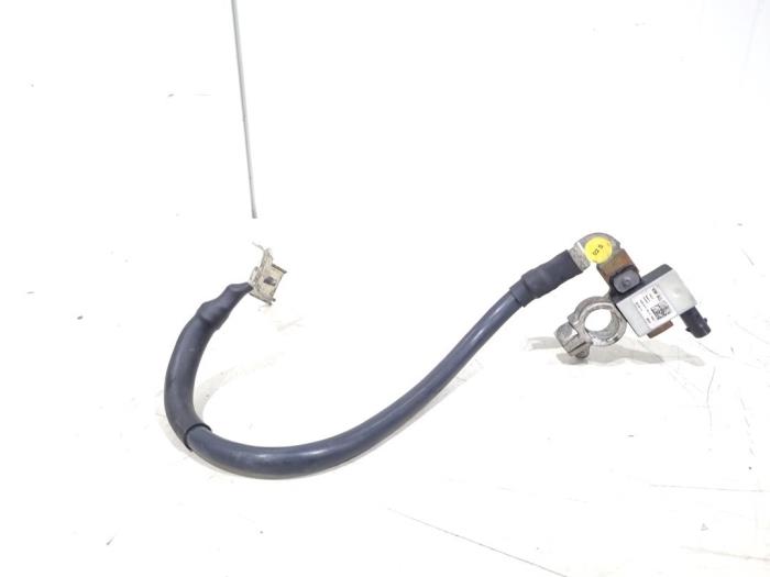 Negative earth cable battery