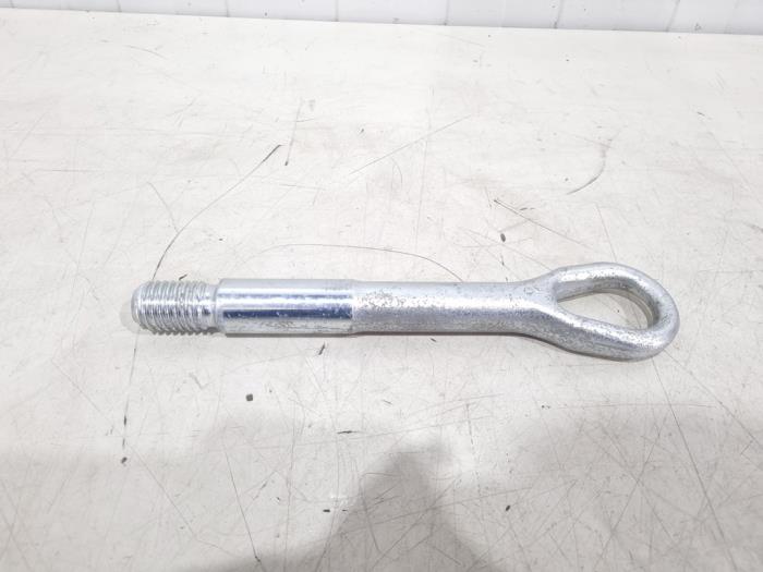 Towing hook eye