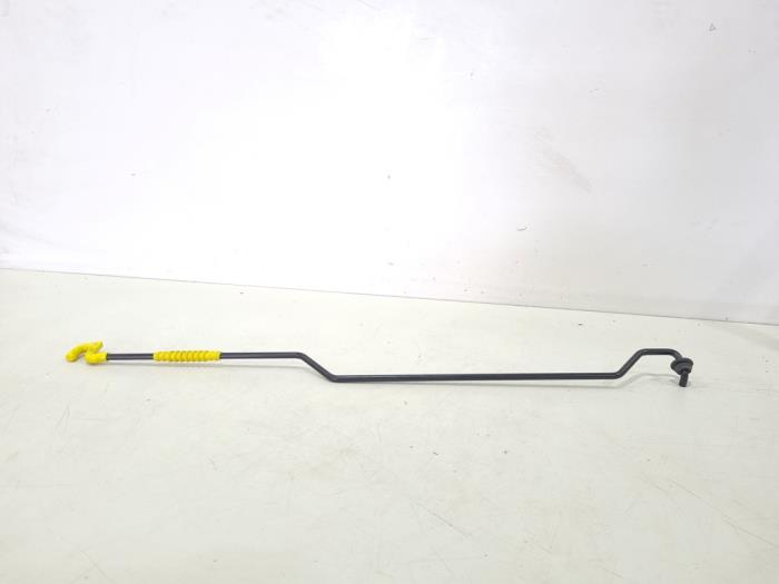 Hood support rod