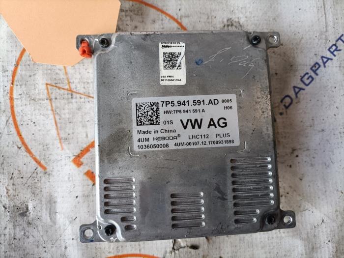 Używane Modul ksenonowy Volkswagen Golf VII (AUA) 2.0 GTI 16V Cena € 100,00 Procedura marży oferowane przez Dag Parts