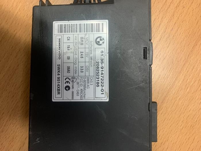 Battery control module BMW X6 xDrive30d 3.0 24V - 6135914722201