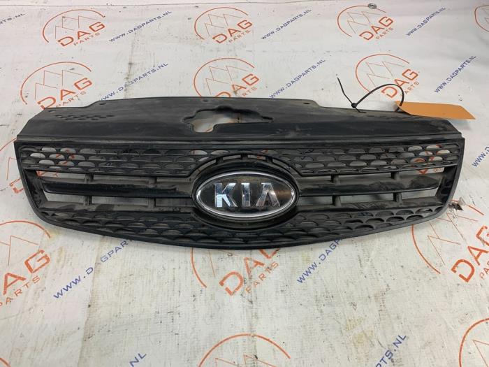Begagnade Grill Kia Rio II (DE) 1.6 CVVT 16V Pris € 50,00 Marginaltabell erbjuds av Dag Parts