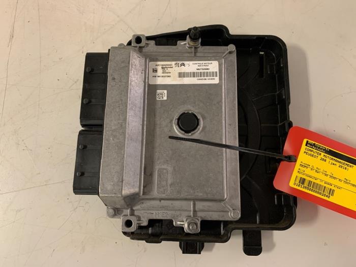 Used Engine management computer Peugeot 208 I (CA/CC/CK/CL) 1.2 Vti 12V PureTech Price € 149,99 Margin scheme offered by DVZ Carparts