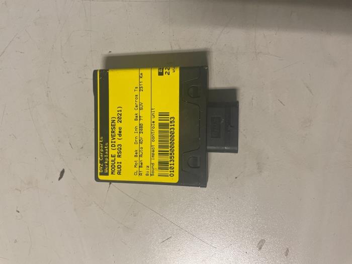 Używane Modul (rózne) Audi RSQ3 Cena € 49,99 Procedura marży oferowane przez DVZ Carparts