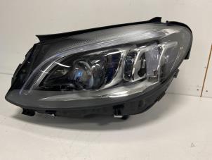 Used Headlight, left Mercedes C (W205) C-220d 2.0 Turbo 16V Price € 1.208,79 Inclusive VAT offered by DVZ Carparts