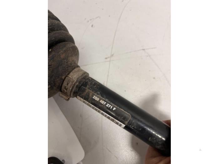Front drive shaft, left from a Volkswagen Polo VI (AW1) 1.6 TDI 16V 95 2019
