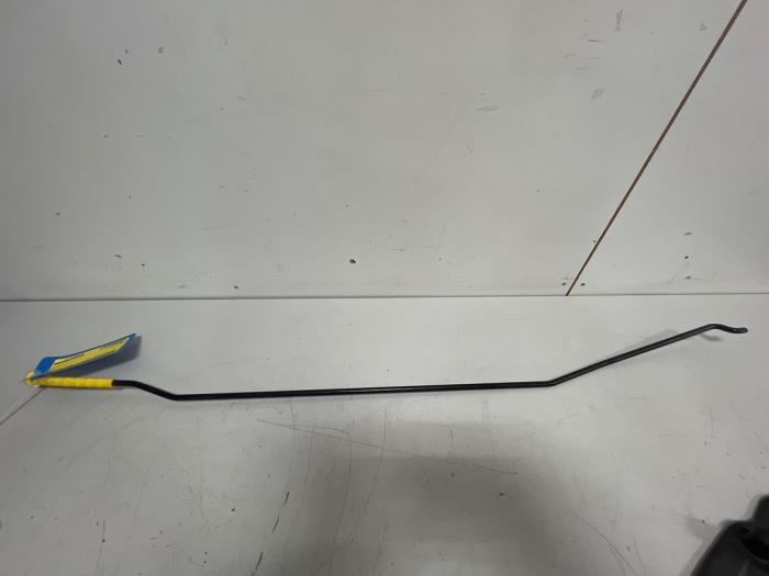 Hood support rod