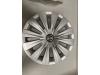 Wheel cover (spare) from a Volkswagen Golf VII (AUA), 2012 / 2021 1.4 TSI 16V, Hatchback, Petrol, 1.395cc, 103kW (140pk), FWD, CPTA; CHPA, 2012-08 / 2017-07 2017