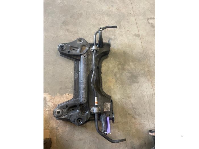 Subframe from a Opel Corsa F (UB/UH/UP) 1.2 12V 75 2022