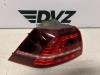 Taillight, left from a Volkswagen Golf VII (AUA), 2012 / 2021 1.4 GTE 16V, Hatchback, Electric Petrol, 1.395cc, 150kW (204pk), FWD, CUKB, 2014-05 / 2020-03 2016