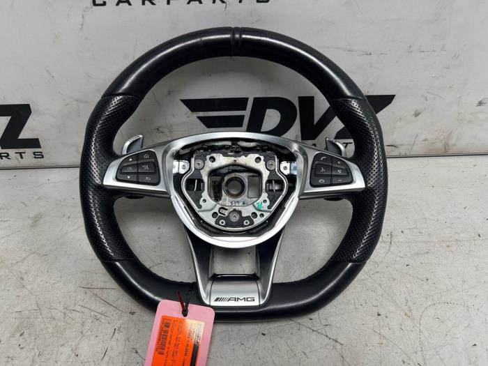 Używane Kierownica Mercedes C Estate AMG (S205) C-63 AMG 4.0 V8 Biturbo Cena € 499,99 Procedura marży oferowane przez DVZ Carparts