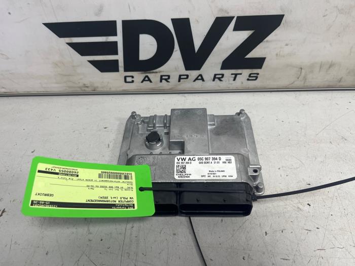 Engine management computer Volkswagen Polo VI (AW1), 2017 1.0 TSI 12V, Hatchback, 4-dr, Petrol, 999cc, 70kW (95pk), FWD, DLAC, 2020-09 (Used)
