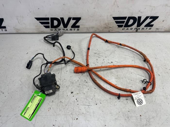Electric car charge socket