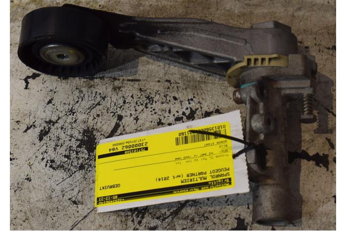 Usados Rodillo tensor correa múltiple Peugeot Partner Tepee (7A/B/C/D/E/F/G/J/P/S) 1.6 VTi 95 16V Phase 2 Precio € 24,20 IVA incluido ofrecido por Autoafbraak Meiresonne