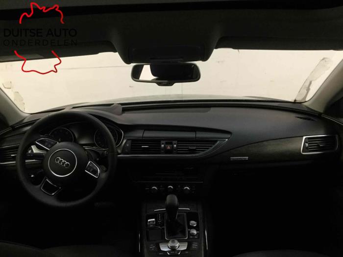 Panel Climatronic de un Audi A7 Sportback (4GA/4GF) 2.0 16V TFSI Quattro 2017