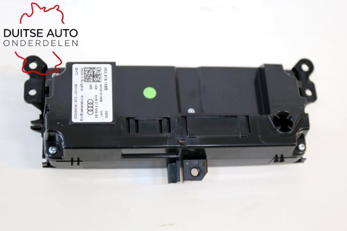 Air conditioning control panel from a Audi E-Tron (GEN) 55 2020