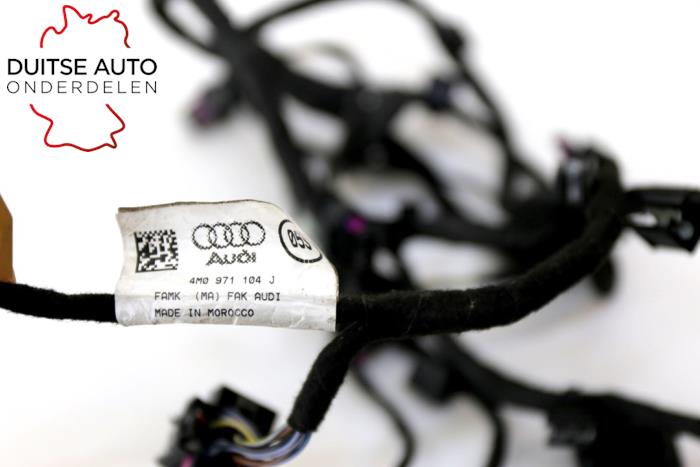 Mazo de cables PDC de un Audi Q7 (4MB/4MG) 3.0 TDI V6 24V Ultra 2016
