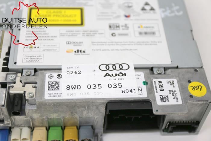 Unité de contrôle Multimedia d'un Audi A5 (F53/F5P) 2.0 45 TFSI Mild hybrid 16V 2018