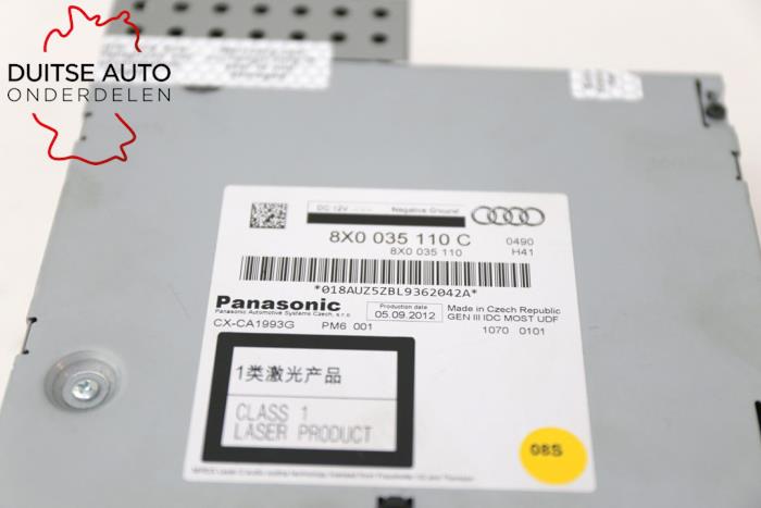 Changeur de CD d'un Audi Q5 (8RB) 2.0 TDI 16V Quattro 2015