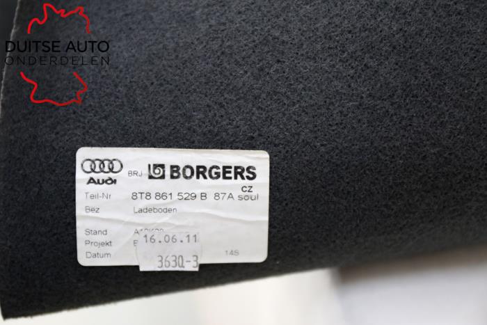 Floor panel load area from a Audi A5 Sportback (8TA) 2.0 TDI 16V 2016