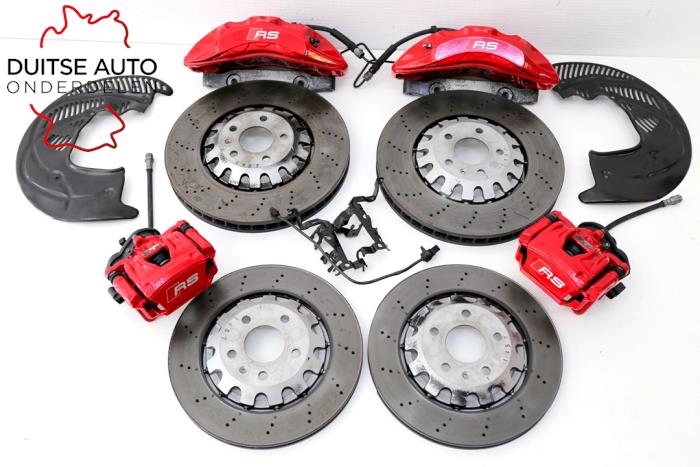 Brake set complete front+rear Audi RS 4 Avant 2.9 V6 TFSI 24V ...