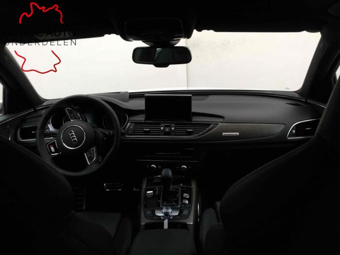 Head-up display from a Audi A6 (C7) 3.0 V6 24V TFSI Quattro 2016