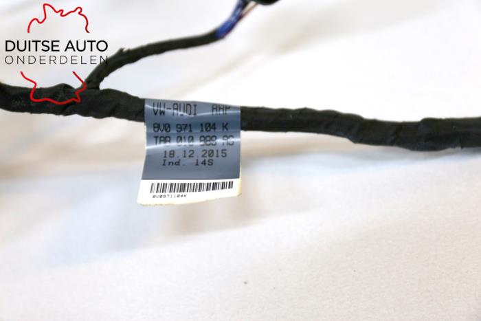 Pdc wiring harness from a Audi A3 (8V1/8VK) 1.6 TDI Ultra 16V 2018