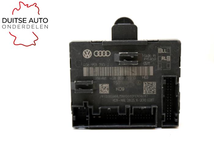 Modul centralnego zamka z Audi A6 (C7) 2.0 T FSI 16V Quattro 2015