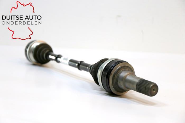 Drive shaft, rear left from a BMW 4 serie (F32) 420d xDrive 2.0 16V 2013