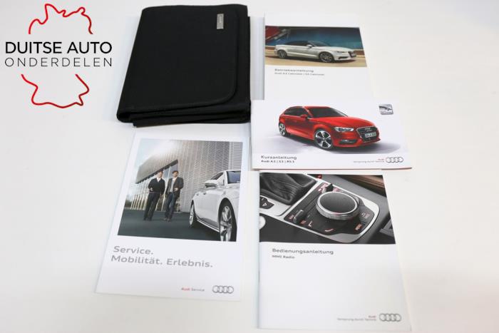 Instruction Booklet from a Audi A3 Cabriolet (8V7/8VE) 2.0 TDI 16V Quattro 2016