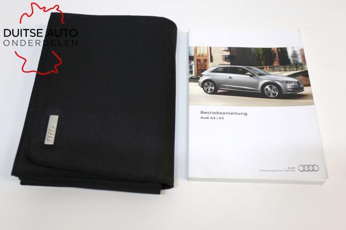 Instruction Booklet from a Audi A3 Sportback (8VA/8VF) 2.0 TDI 16V Quattro 2015
