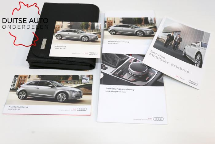 Instruction Booklet from a Audi A3 Sportback (8VA/8VF) 2.0 TDI 16V Quattro 2015
