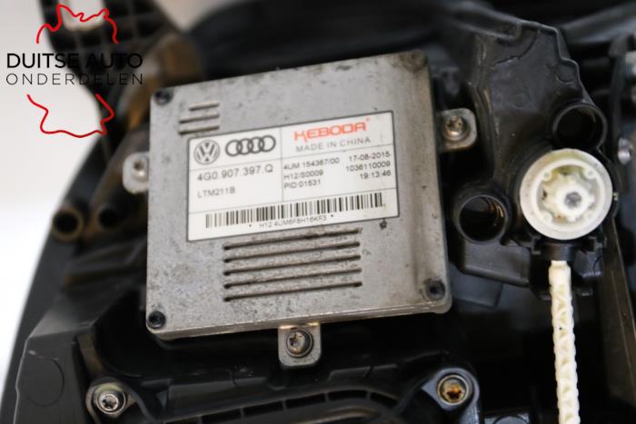 Optique avant principal droit d'un Audi A6 (C7) 2.0 TDI 16V 2017