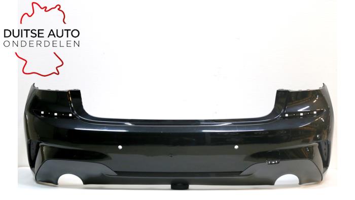 Rear bumper from a BMW 3 serie (G20) 320i xDrive 2.0 TwinPower Turbo 16V 2021