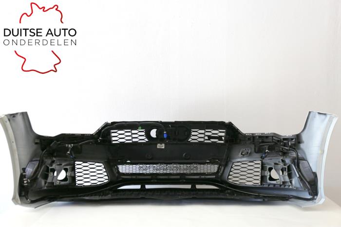 Front bumper from a Audi RS7 Sportback (4GA/4GF) 4.0 V8 TFSI Performance 32V 2017