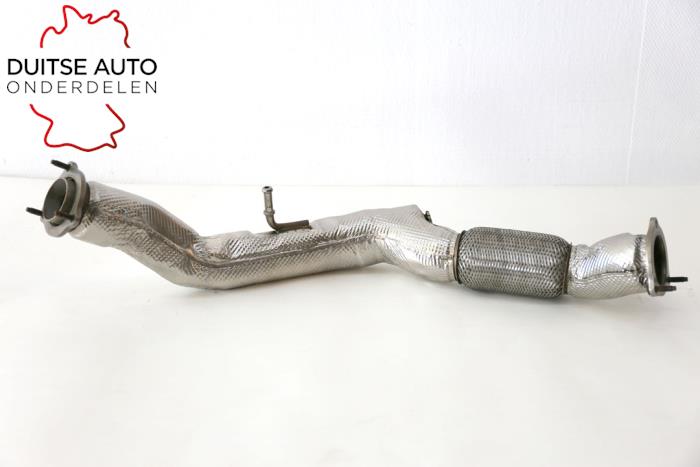 Auspuff Hauptrohr van een Audi A6 (C7) 3.0 TDI V6 24V Quattro 2016