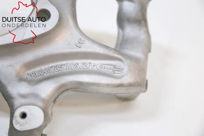 Achsschenkel links vorne van een Audi A6 (C7) 3.0 TDI V6 24V Quattro 2016