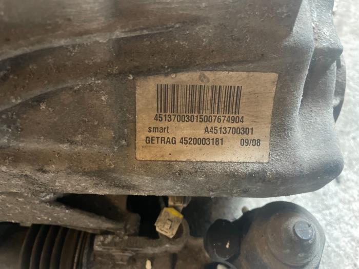 Gearbox Smart Fortwo A4513700301 Umit Sloperij