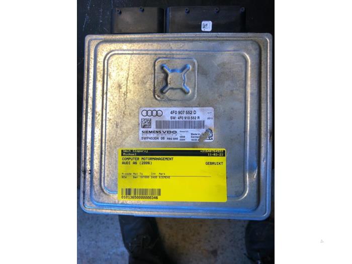 Used Engine management computer Audi A6 Price € 40,00 Margin scheme offered by Umit Sloperij