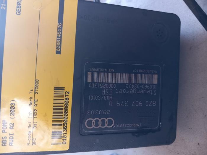 Usagé Pompe ABS Audi A2 (8Z0) 1.4 TDI Prix € 140,00 Règlement à la marge proposé par Umit Sloperij