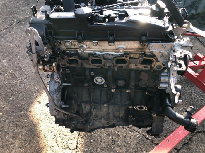 Motor de un Mercedes-Benz CLA (117.3) 2.2 CLA-220 CDI 16V 2013