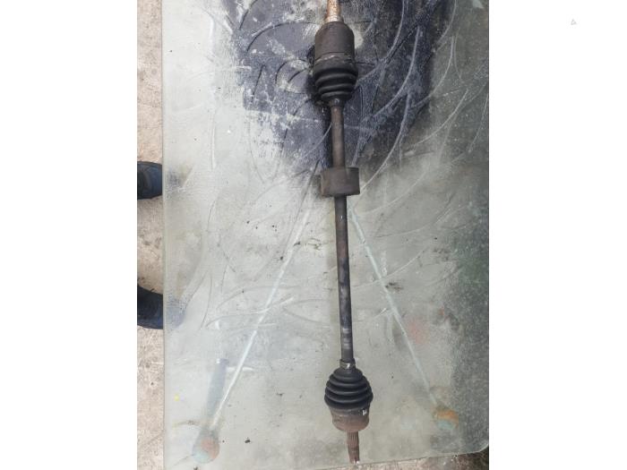 Front drive shaft, right from a Fiat Punto Evo (199) 1.4 2012