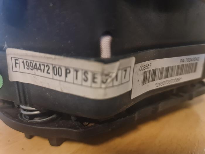 Left airbag (steering wheel) Fiat Punto Grande 008557