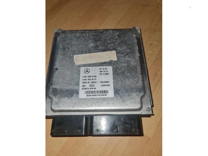 Used Engine management computer Mercedes CLA (117.3) 1.8 CLA-200 CDI 16V Price € 100,00 Margin scheme offered by Umit Sloperij