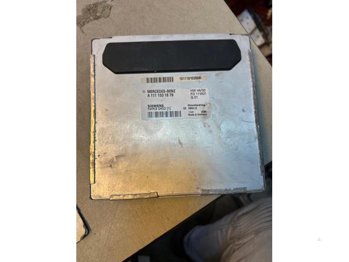 Used Engine management computer Mercedes CLK (C208) 2.0 200K Evo 16V Price € 40,00 Margin scheme offered by Umit Sloperij